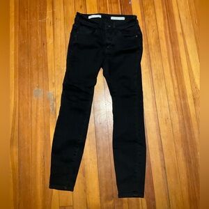 Black Women's Slim Jeans - Classic Stretch Fit